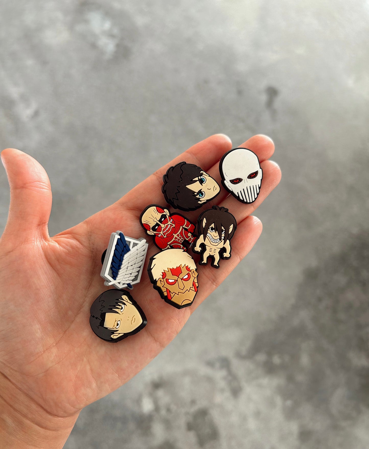 Paquete Pins (Crocs) - Attack On Titan