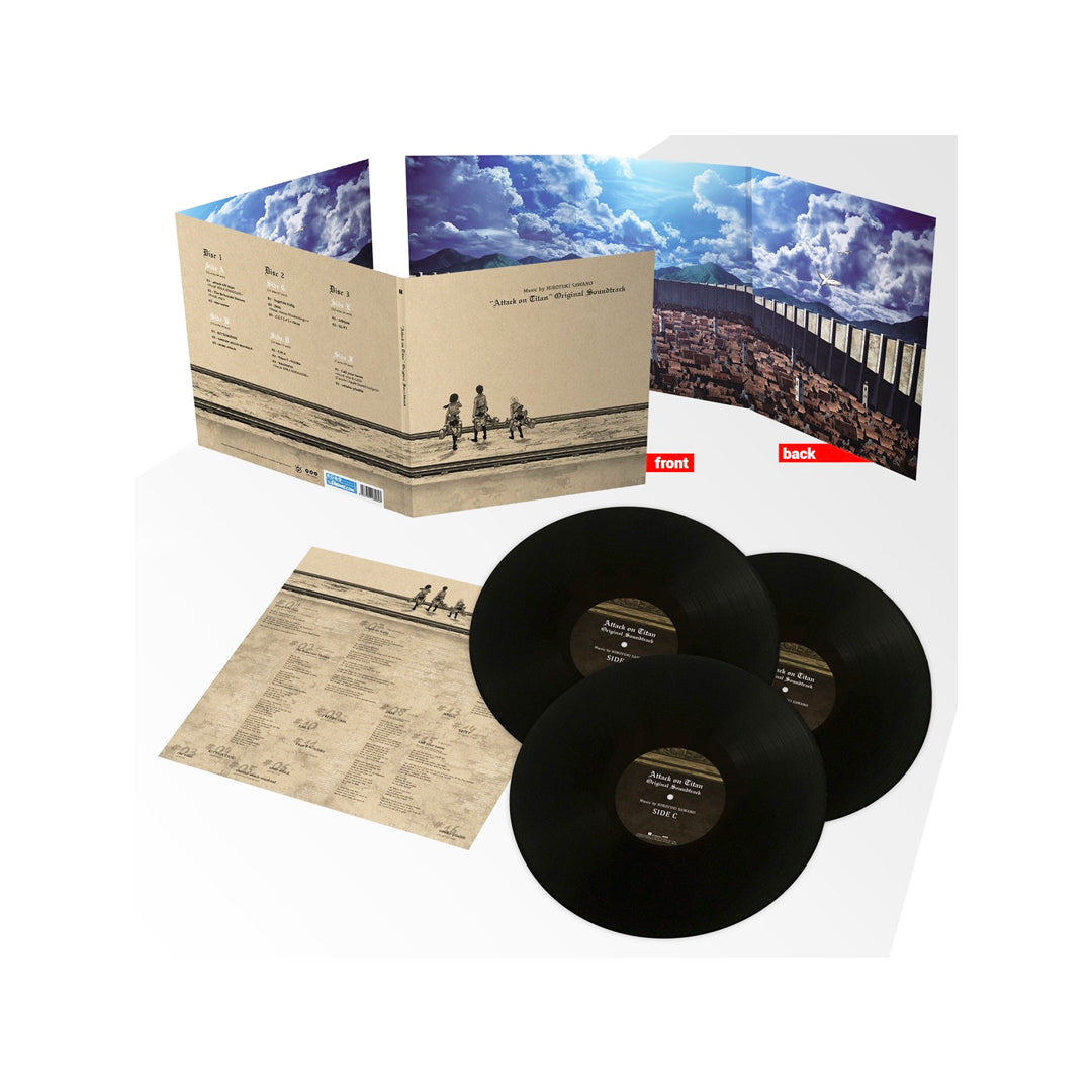Attack on Titan - Temporada 1 Vinyl Soundtrack