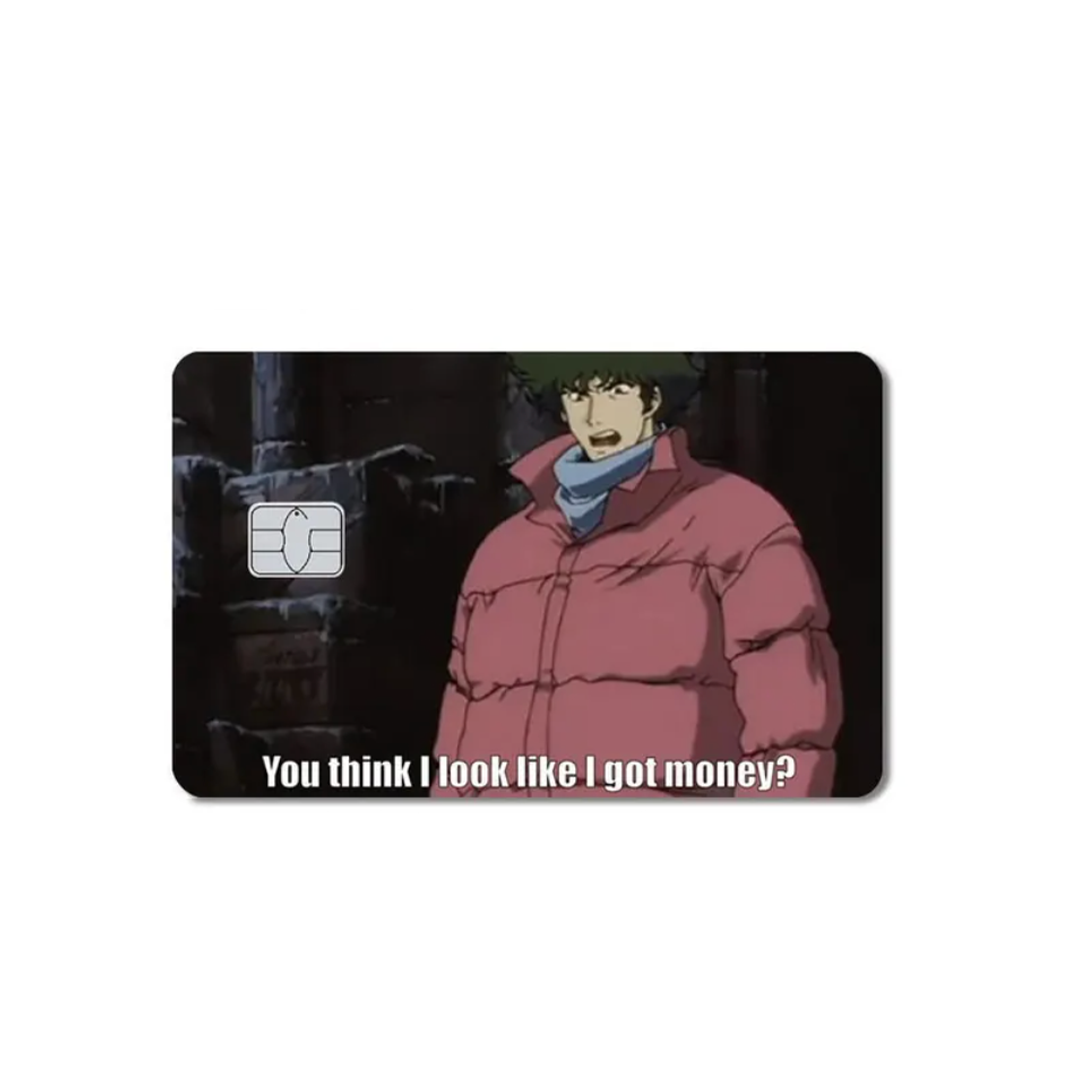 Sticker Tarjeta - Cowboy Bebop