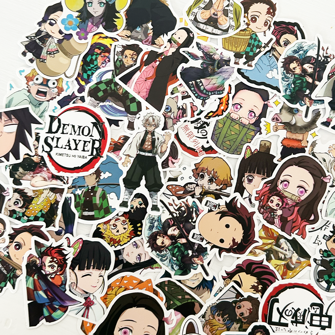 Paquete Stickers - Demon Slayer