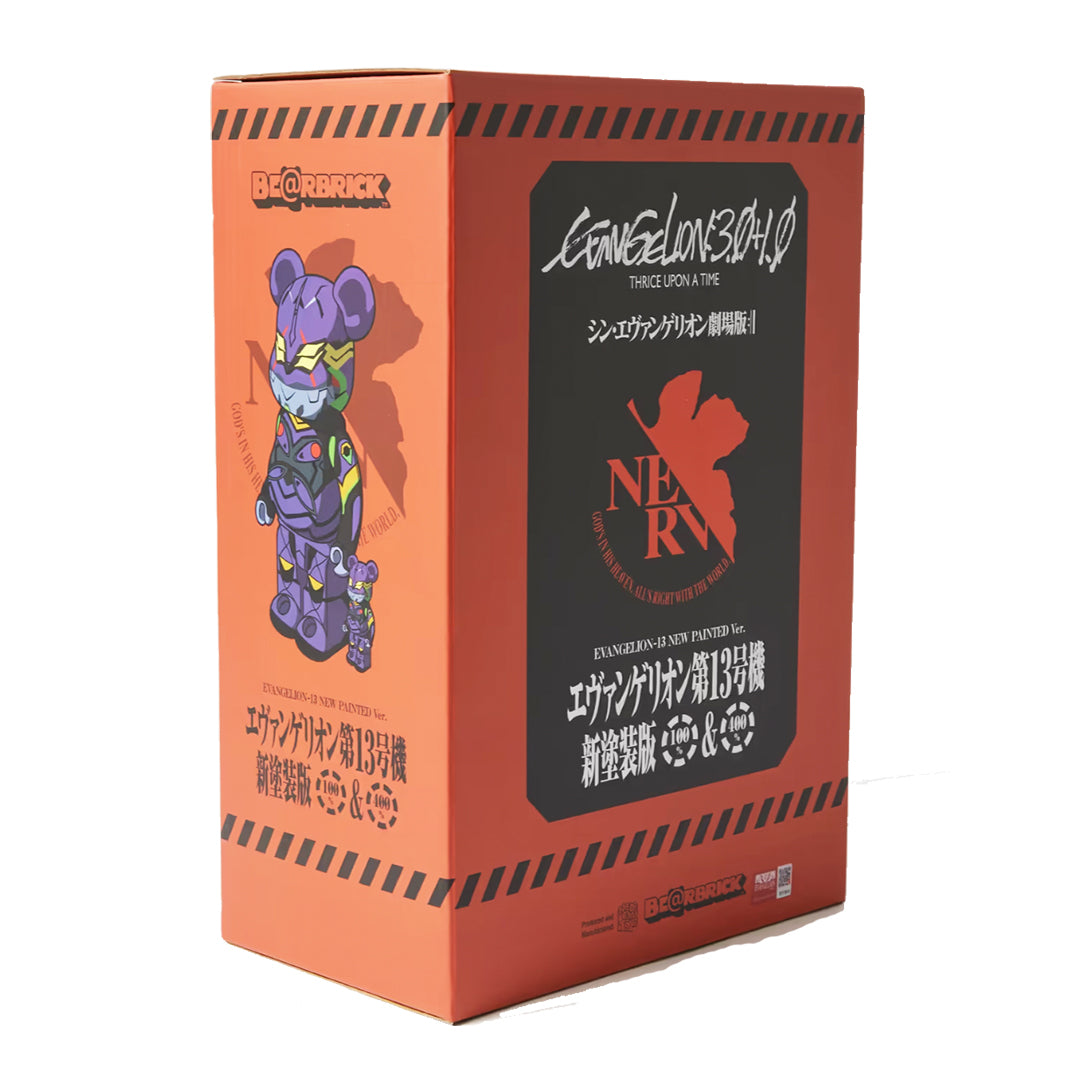 Medicom Toy Be@rbrick: Evangelion - Set Eva13 100% Y 400%