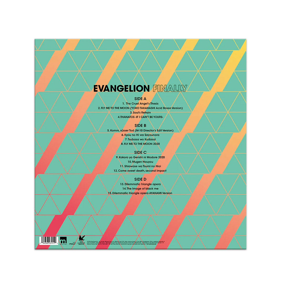Evangelion Finally Vinyl - LP Doble Rosa (Edición Especial)