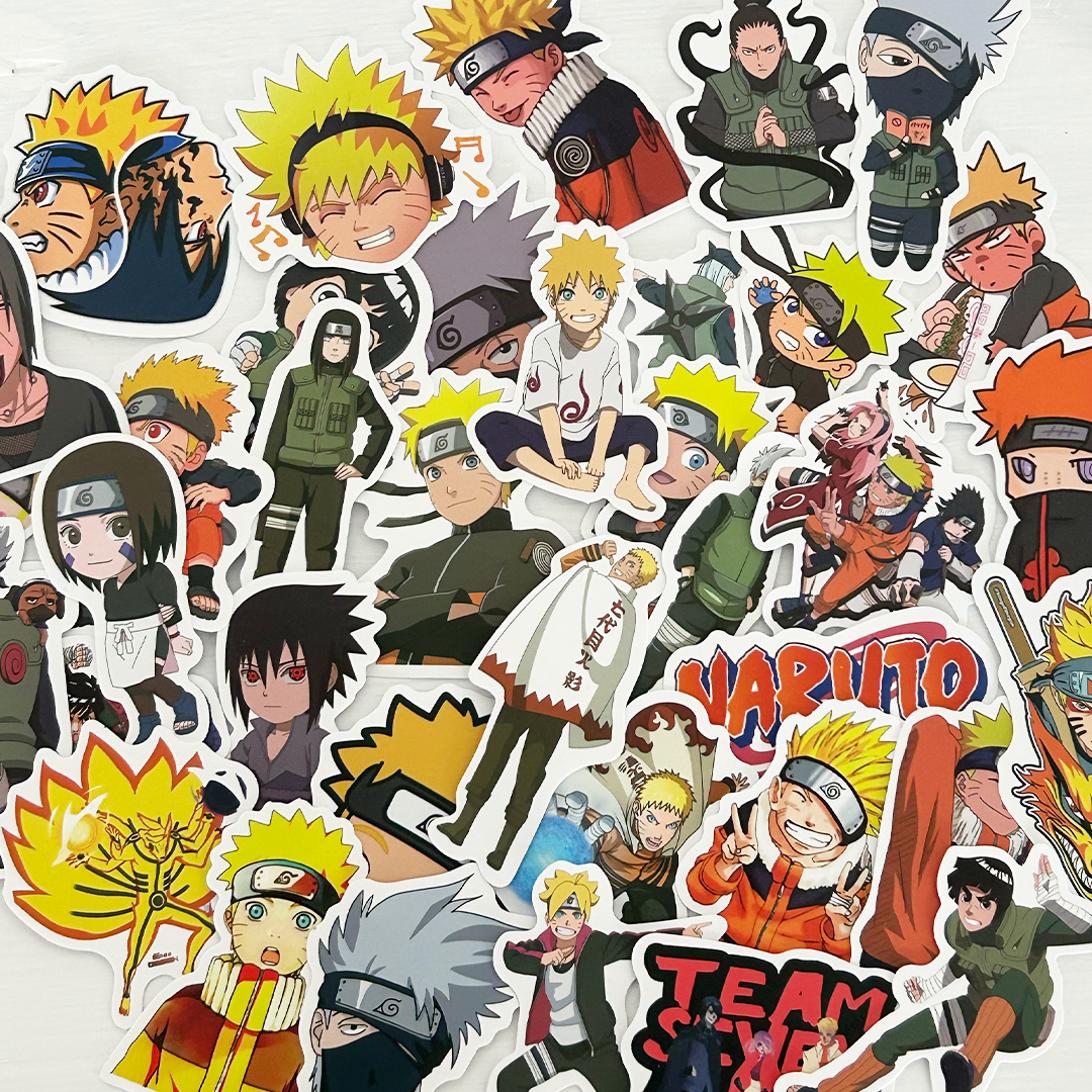 Paquete Stickers - Naruto
