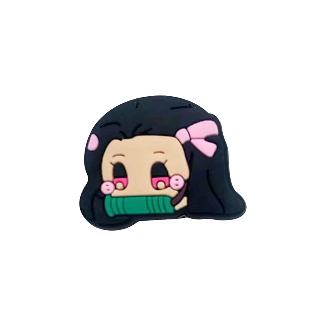 Nezuko - Pin para Crocs