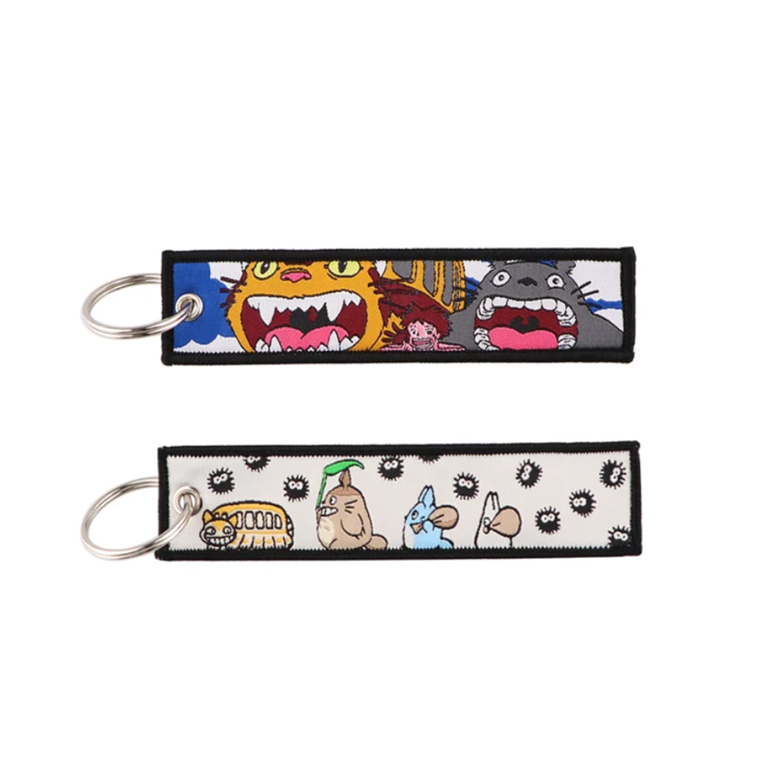 Llavero Bordado - Studio Ghibli