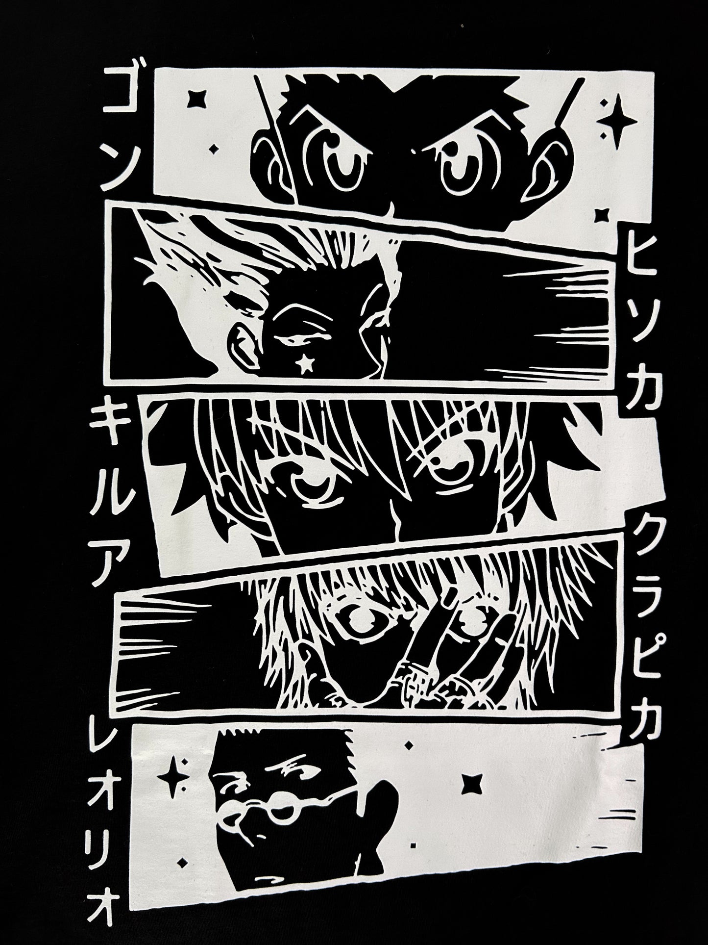 T-Shirt HxH Personajes