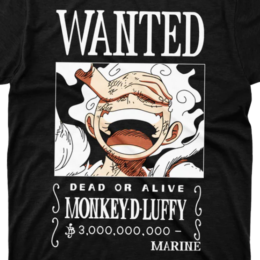 T-Shirt Wanted Luffy