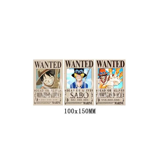 Sticker 3D - Wanted Poster