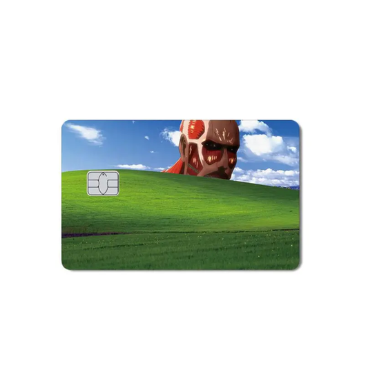 Sticker Tarjeta - Microsoft Titan