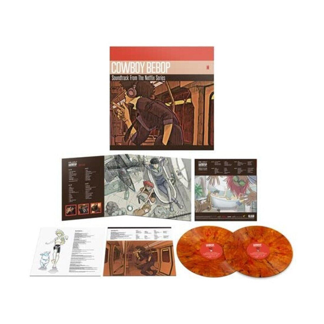 Cowboy Bebop - Soundtrack from the Netflix Series LP (Orange and Red Marble)