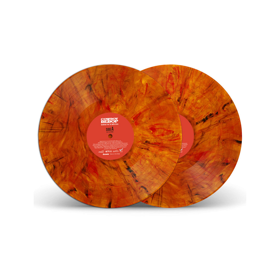 Cowboy Bebop - Soundtrack from the Netflix Series LP (Orange and Red Marble)