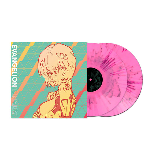 Evangelion Finally Vinyl - LP Doble Rosa (Edición Especial)