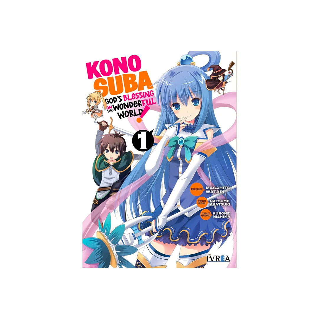 Manga - Konosuba 1 (Japonés)