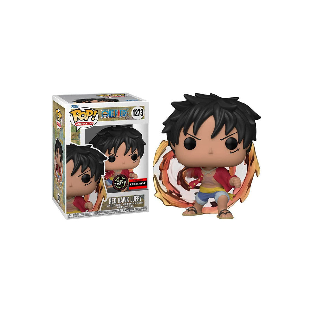 Funko Pop - Red Hawk Luffy GLOW CHASE (AAA Exclusive)