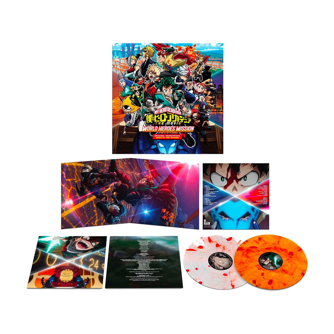 My Hero Academia World Heroes' Mission - Original Soundtrack LP Vinyl