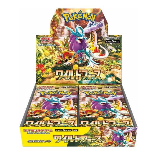 Pokémon Juego de cartas Scarlet & Violet Expansion Pack Wild Force Box (versión japonesa)