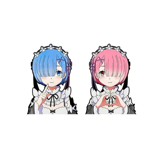 Sticker 3D - Rem Rem