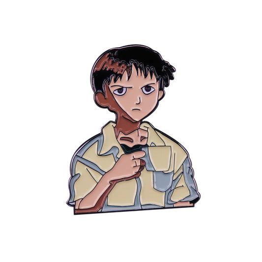 Pin - Shinji y su cafecito