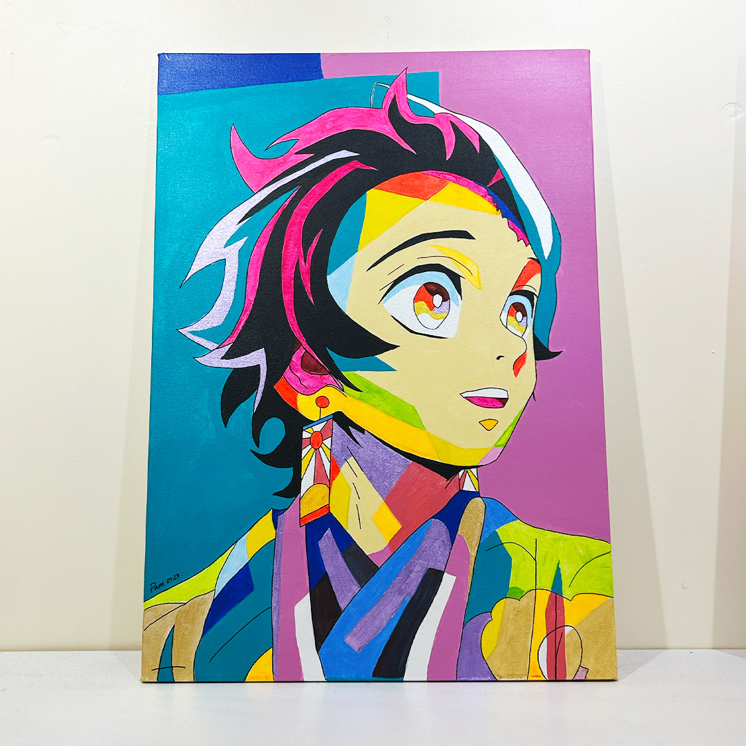 Tanjiro - Cuadro (50 x 70 cm)
